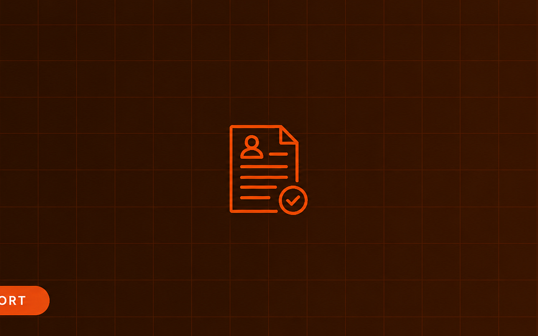 Career support and CV success illustration